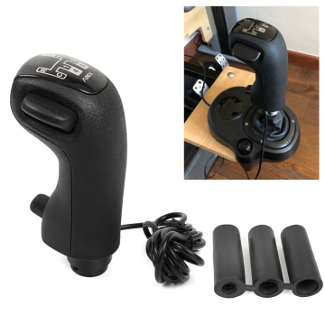 PC USB Shifter Knob Gear Simulator for ATS & ETS2 Scania Truck - Compatible with Logitech G25/G27/G29 & Thrustmaster TH8A