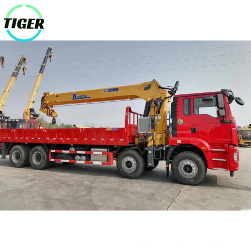 Shacman Customizable Truck Mounted Cranes with Capacities of 3 Ton, 10 Ton, and 16 Ton - Hydraulic Boom Technology