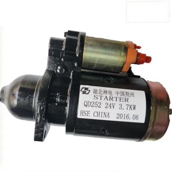 Changchai 4L88 Engine Starter Motor QD252 for Forklift Parts