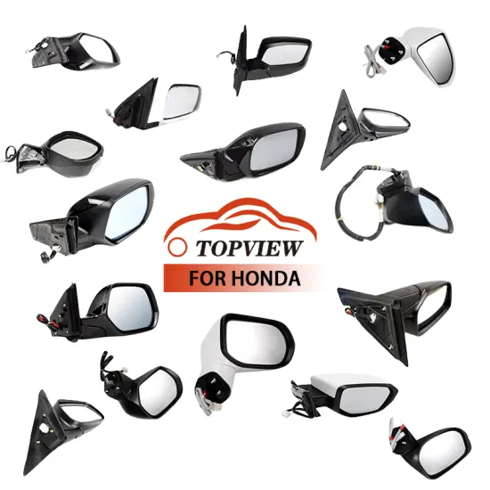 Auto Body Systems Accessories: Car Side Mirrors for Honda FIT, JAZZ, VEZEL, CR-V, ACCORD, Civic, Odyssey