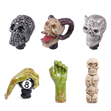 High Quality Universal Car Skull Gear Shift Knob for Manual Transmission