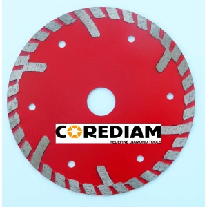 Sintered Stone Turbo Blade With Narrow Segment