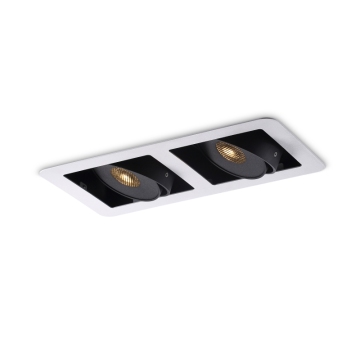 Cob LED Grille Light 2*9W, 20 Degree, Aluminum, High Quality