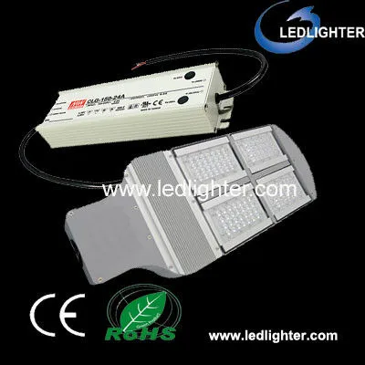 112w Waterproof Led Street Light Fixture With Meanwell Driver And High Lumen For Road