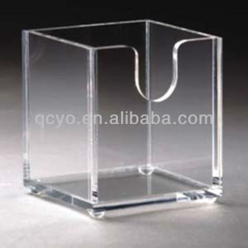 QCY-H-C003 factory directly sale high quality transparent tea bag box
