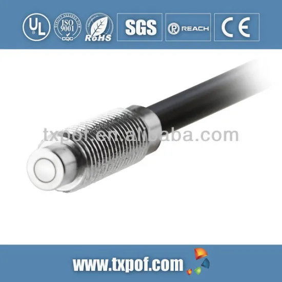 M6 beam optical fiber for sensing