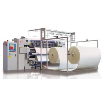 Shuttleless Quilting Machine Computer Controlled