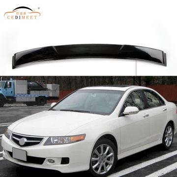 Spoiler per labbra glossy black spoile per stivale stivale posteriore per Acura TSX 2010