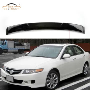 Glossy Black Rear Trunk Boot Lip Spoiler Acrylic for Acura TSX 2010
