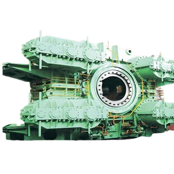 Tilting device for steel converters in steel mills