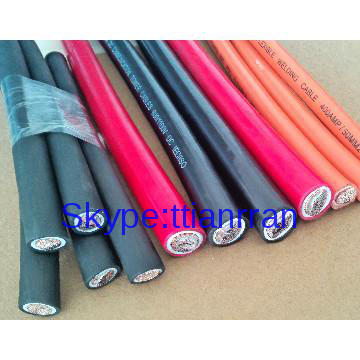 Double rubber insulated CCAwelding cable