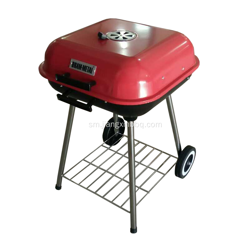 BBQ Charcoal Grill 18&quot; Square
