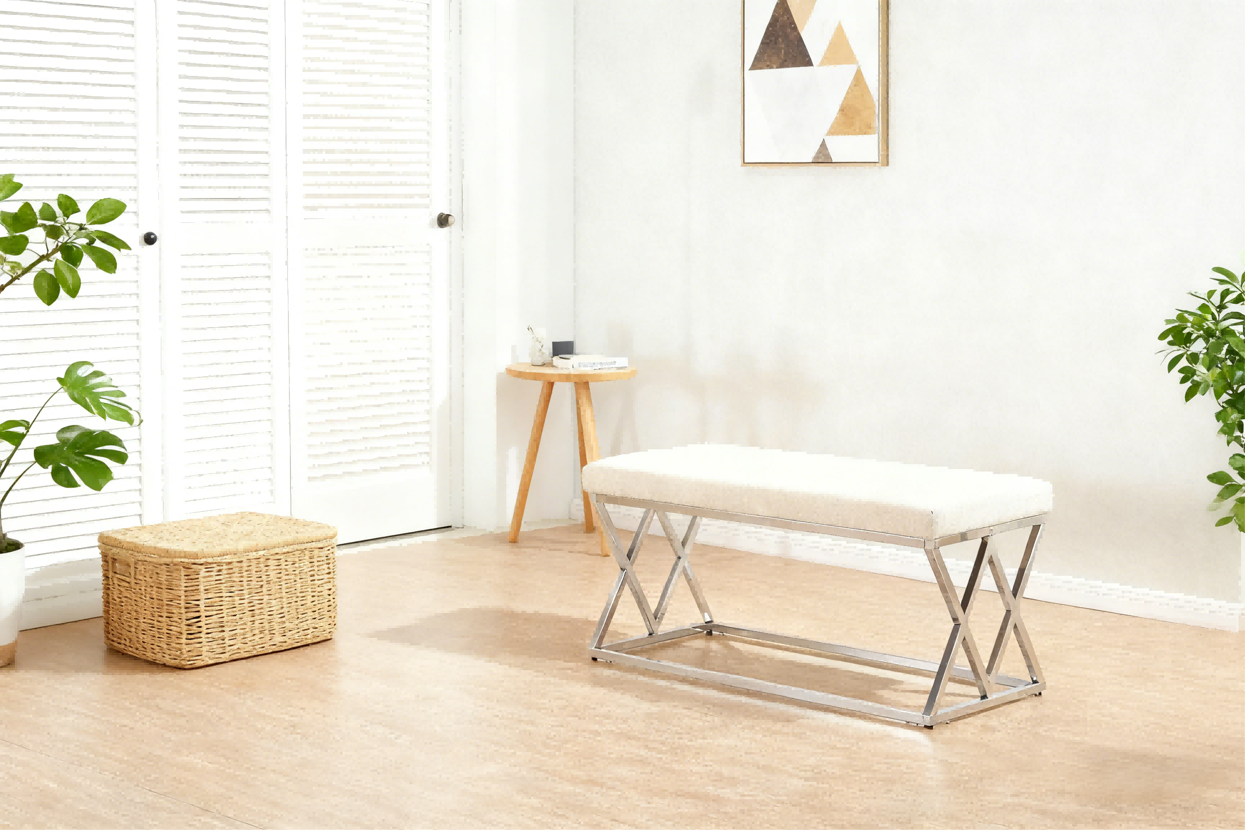 TL-AB09 velvet bench CJ-4