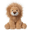 Simulación Sentada postura Lion Plush Decoración de juguetes