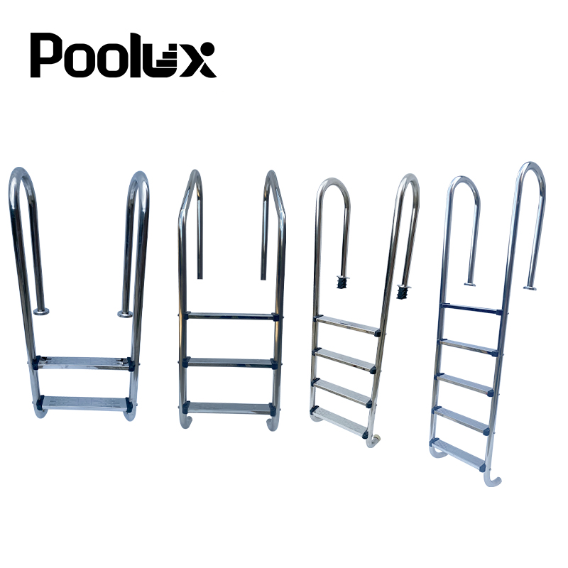 Malaysia Palicy Safety Durable 3 Grades Stainless Steel Swimming Pool Step Pool Ladder