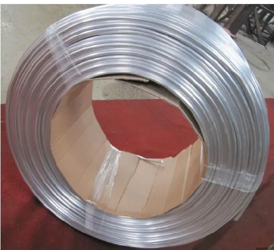 Pancake Aluminum Coil for Air Conditioner Industrial