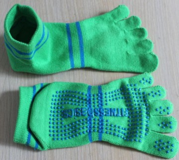 Cotton Pilates Toe Socks Yoga Socks