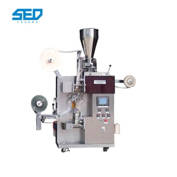 Automatic Double Chamber Pyramid Tea Bag Packing Machine - 20-40 Bags per Minute