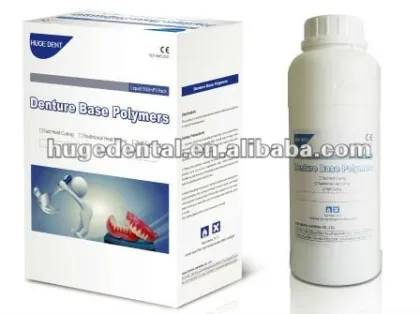Acrylic Denture Polymers liquid heat curing
