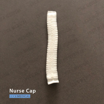 Elasticated Blue Nurse Cap