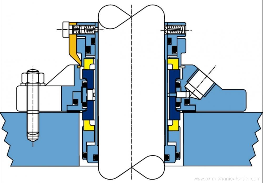 Cdm double Cartridge mechanical seal for Mixers