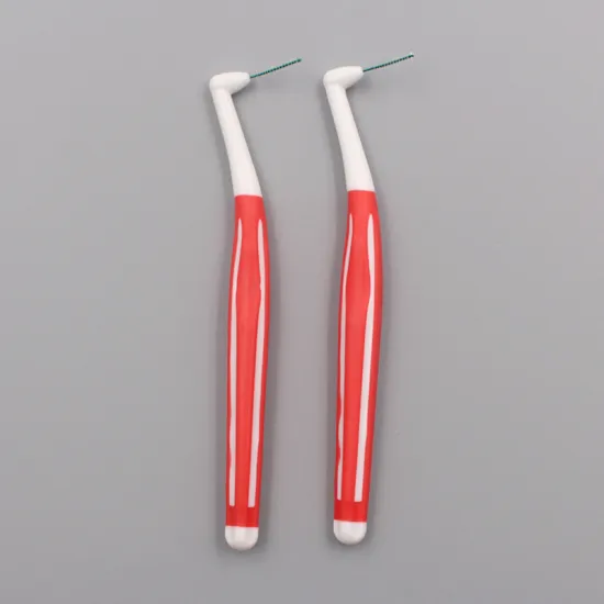 Teeth clean brush interdental brush L shaped