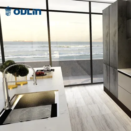 Modern kitchen home cabinets storage kitchen island furniture storage cabinet