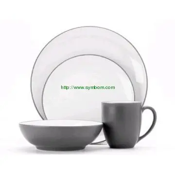 Porcelain Round Dinnerware