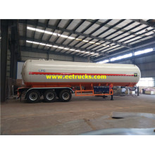 3 المحور 56000L LPG Delivery Tanker Trailers