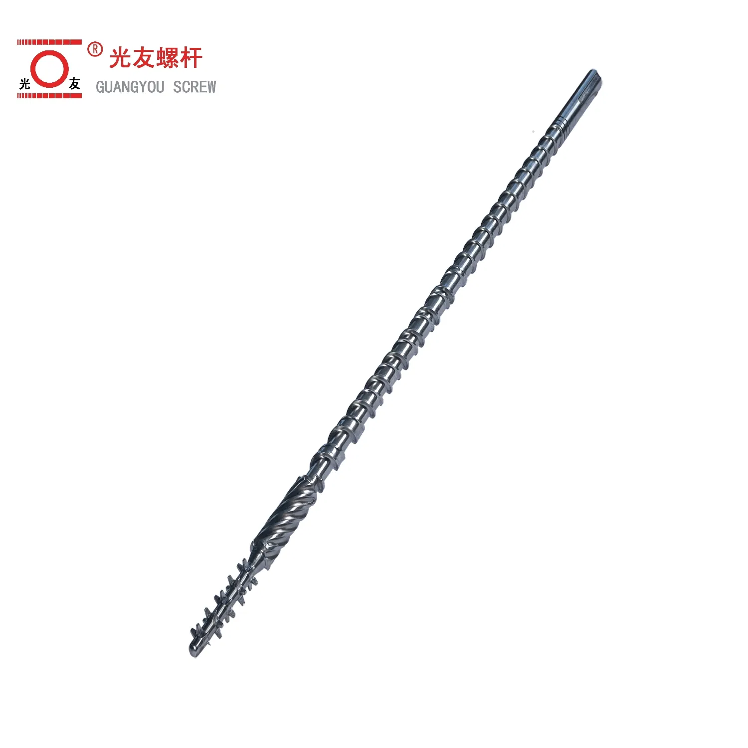 Inaprubahan ng High Precision Bimetallic Screw Barrel Extruder Spare Parts