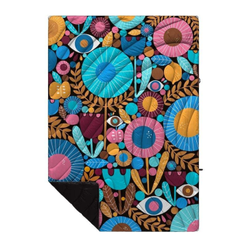Custom Print Roll Up Puffy Camping Blanket Supplier: Soft and Stylish for Picnics, Beach Trips, and Camping