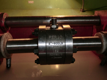 3pcs Forged Body Metal Seat Ball Valve
