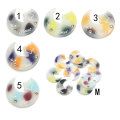 New Design Multi Colors Resin Sweet Star Moon Cabochon Beads 100pcs Diy Art Deco Children Scrapbook Ornament Shop