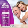 Immune Support Bromelain Quercetin Gummies With Elderberry