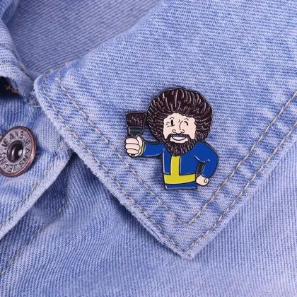 Bob Ross Pin