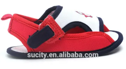 sandals red cute confortable toddler shoes baby shoes