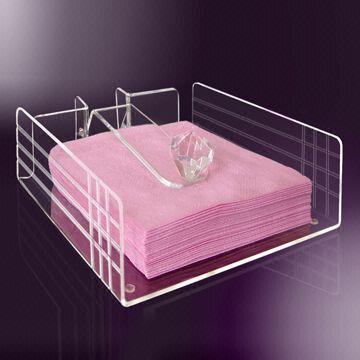 acrylic paper holder