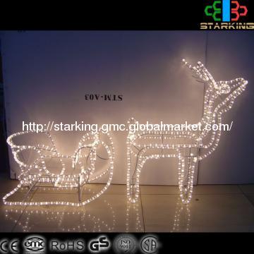 LED 3D deer with sleg motif light