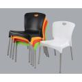 Chaise empilable en plastique PP