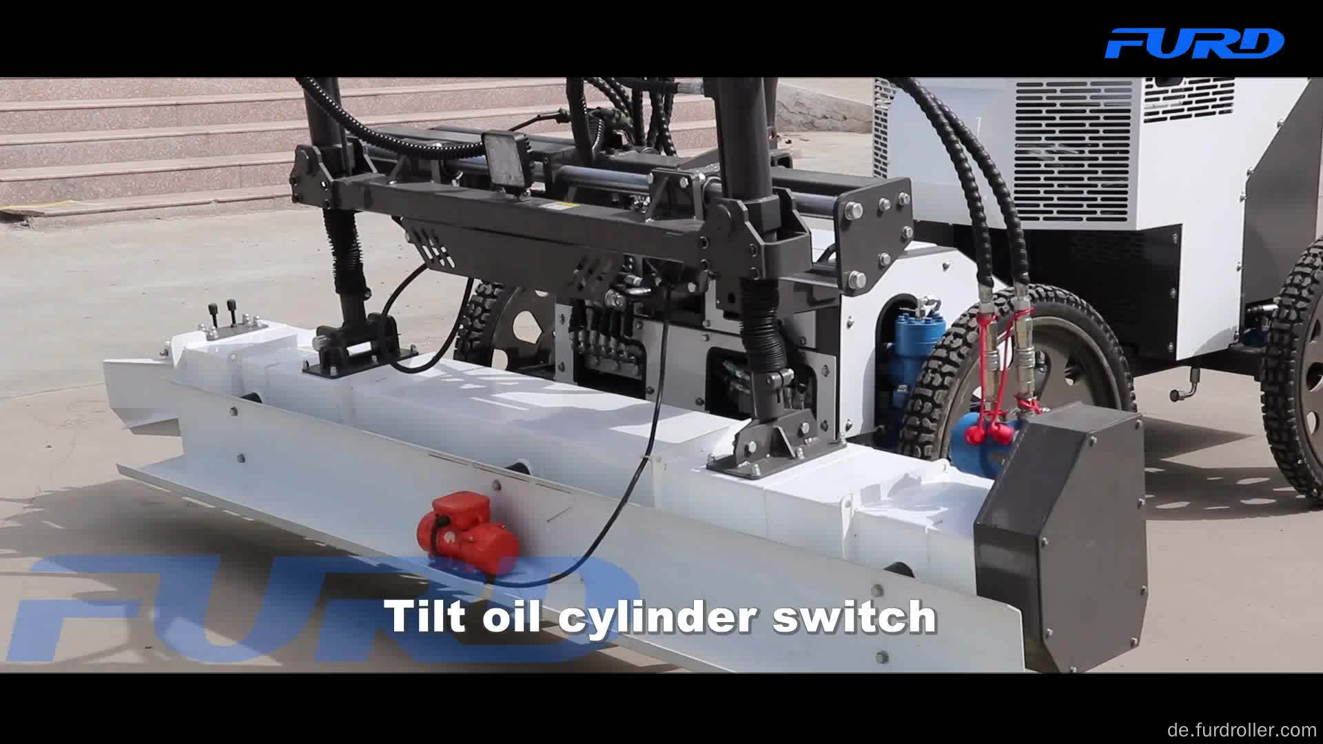 Hydraulische Laser-Estrich-Beton-Nivelliermaschine