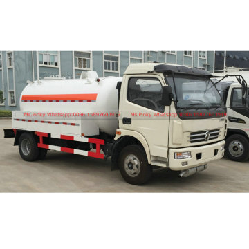 DFAC LPG mengisi trak gas dengan mesin dispenser mudah alih: 5-5.5cbm LPG Storage Tanker
