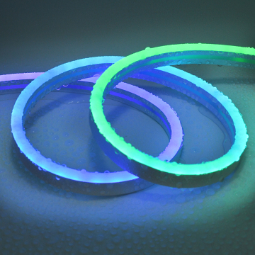 Neon Flex Lights: 5050 Silicone White RGB DMX512 Pixel LED Neon Light with IP67 Rating and CE, ROHS Compliance