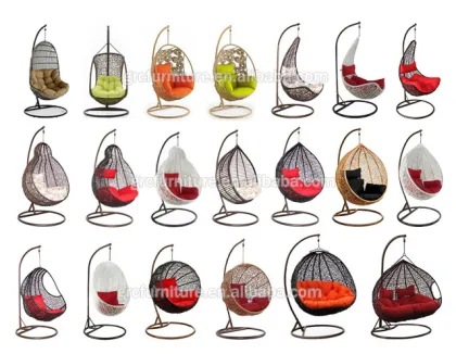 Factory Price Hotel Rattan Lee West Egg Chair - Outdoor Double Seat Garden Furniture