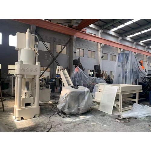 Cast Steel Metal Scraps Cake Briquette Press Machine