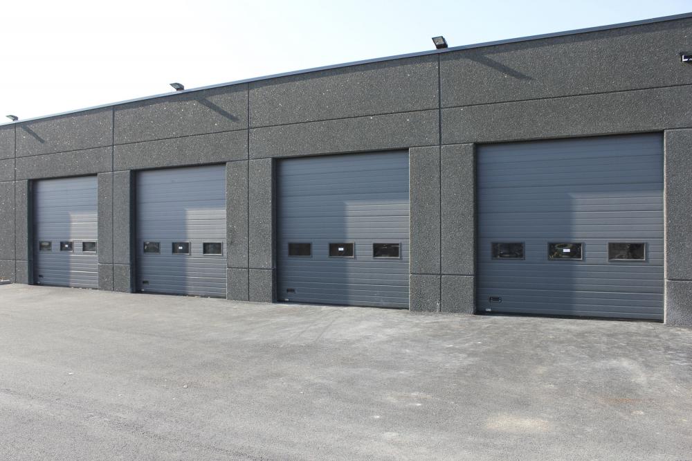 Electrical Romote Control industrial sectional overhead door