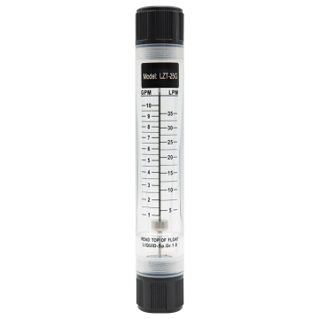 Stainless Steel Glass Tube Flow Meter Air Rotameter For Liquid