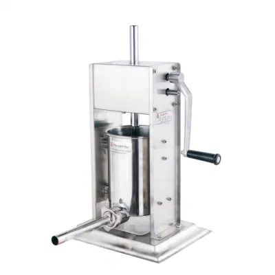 Stainless Steel Kitchen High Quality Manual Sausage Stuffer Filling Making Machine