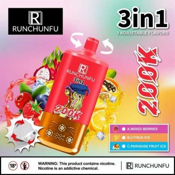 Runchunfu 3in1 200k Vape asal