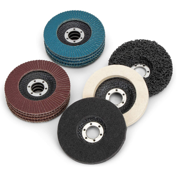 Professional Ceramic Abrasive Flap Sanding Discs for Polishing Stainless Steel and Bronze