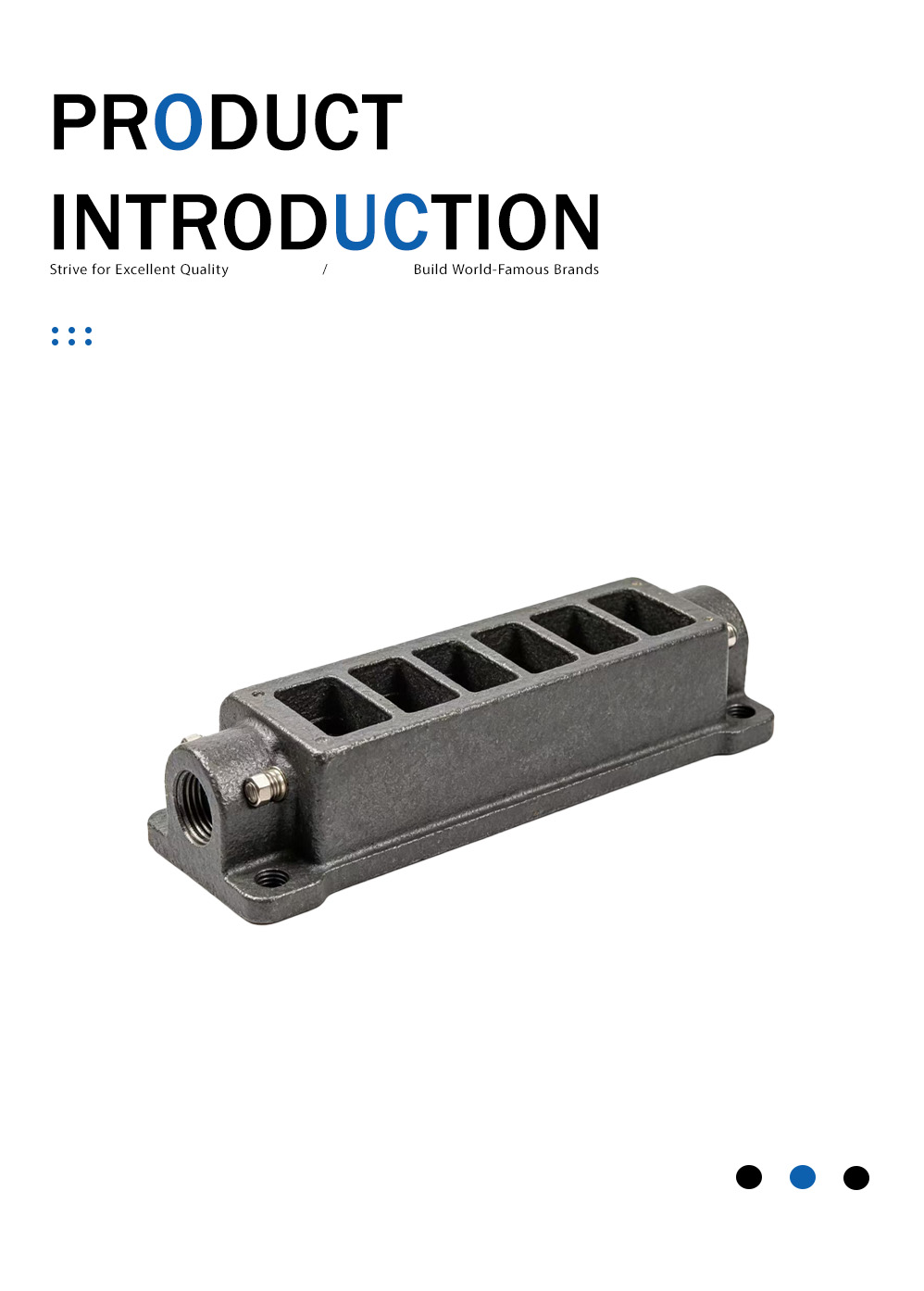 Gray Iron Wiring Base Casting